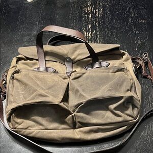 Brown Leather Men's Bag